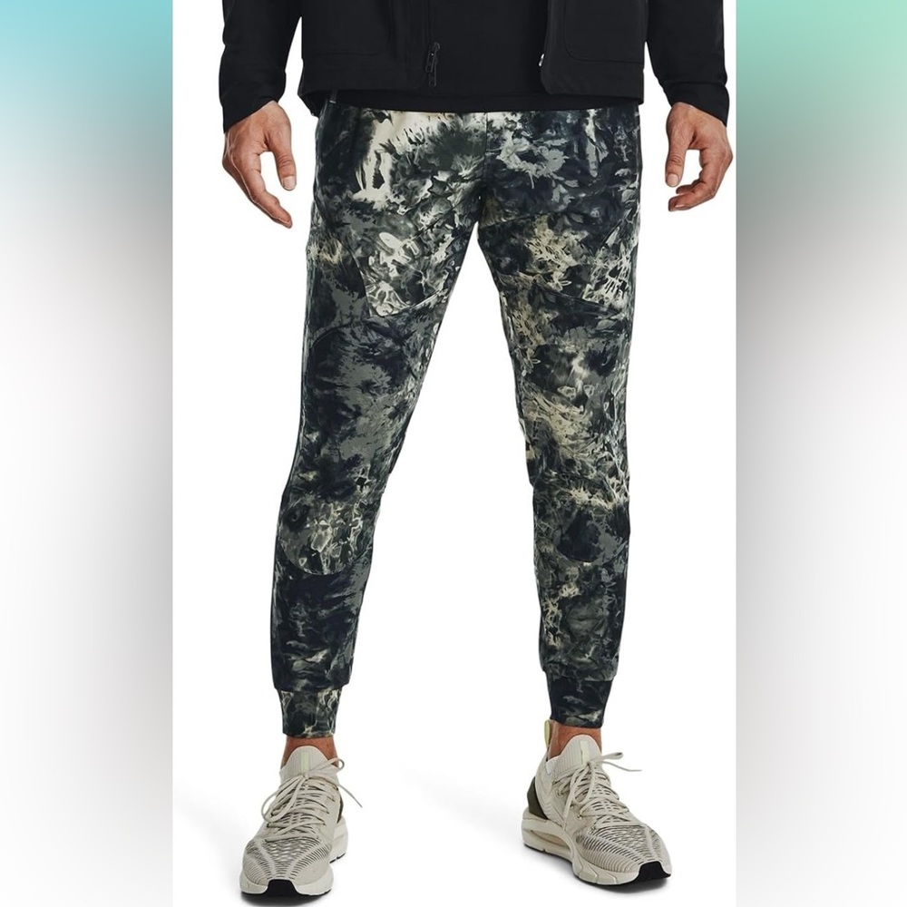 Under Armour Men's UA Unstoppable Joggers - Surface Gray/Black - XXL - Picture 15 of 16